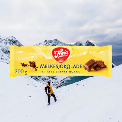 Freia Milk Chocolate 200g – Norwegian Melkesjokolade - 21/Case