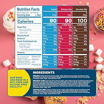 Blake’s Seed Based Crispy Treats Variety Pack, Gluten Free, Vegan, Nut Free & Dairy Free - includes 24