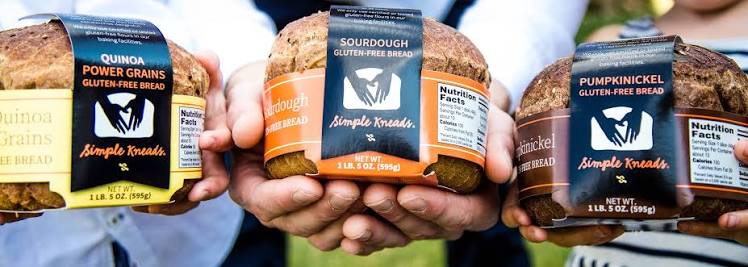 Simple Kneads Organic Quinoa Power Grains Bread, Gluten Free - Pack of 2