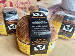 Simple Kneads Organic Quinoa Power Grains Bread, Gluten Free - Pack of 2