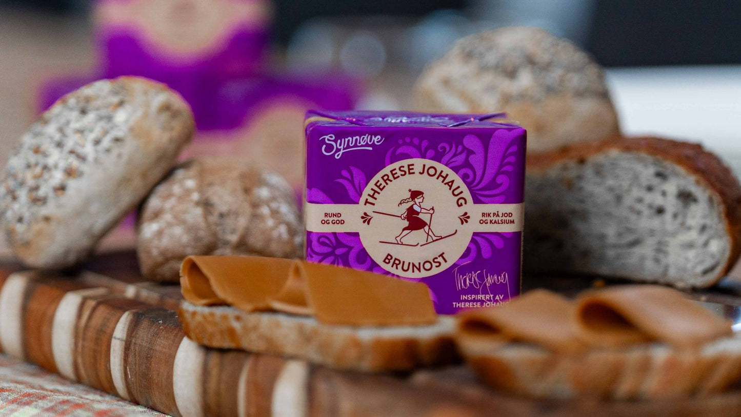 Synnove Brunost Johaug Norwegian Brown Cheese, 480 g