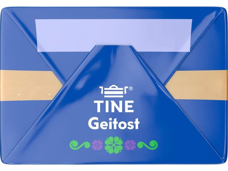 Tine Ekte Geitost Norwegian Brown Cheese, Real Goat Cheese, 500g