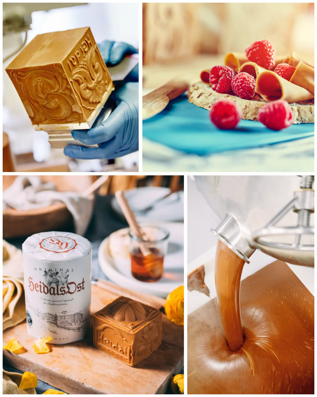 Heidal Cheese Original Whey Norwegian Brown Cheese - Heidalsost, 750g