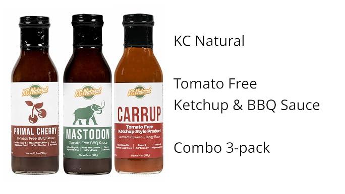 KC Natural BBQ & No Tomato Ketchup Bundle - Paleo & AIP Friendly | Nightshade-Free