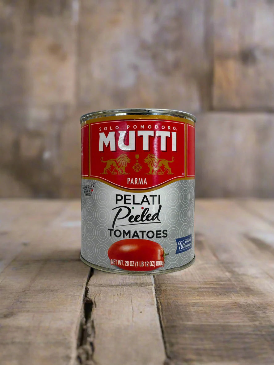 Mutti Whole Peeled Tomatoes (Pelati), 28oz - Pack of 6
