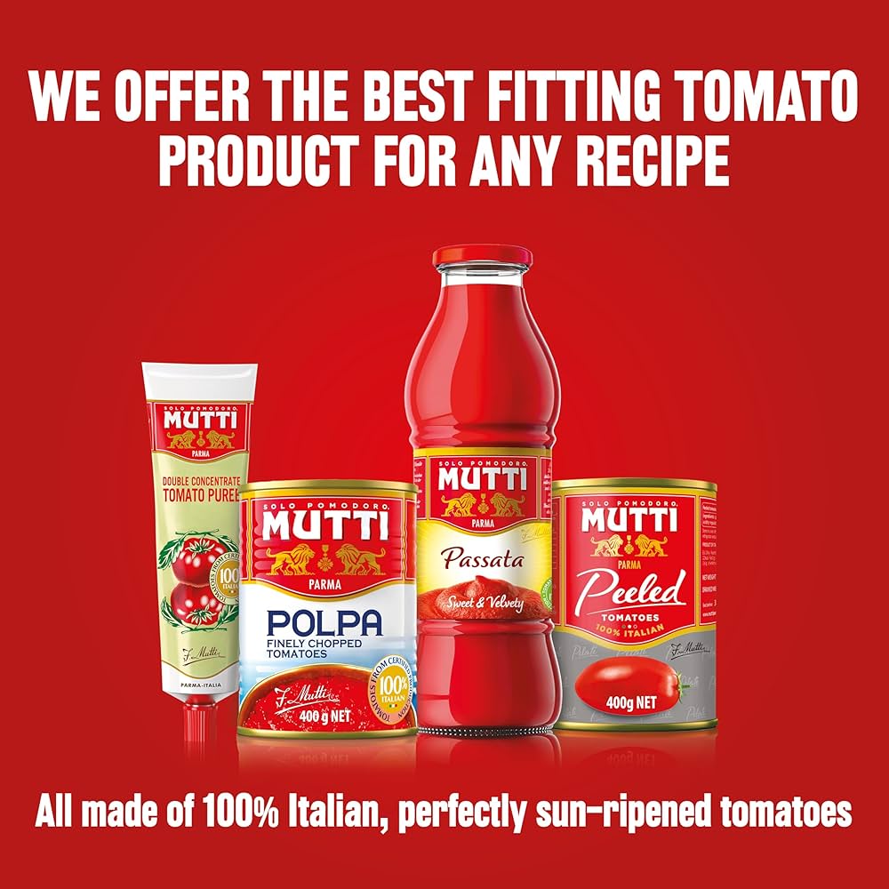 Mutti Crushed Tomatoes (Polpa), 14 oz - Pack of 12