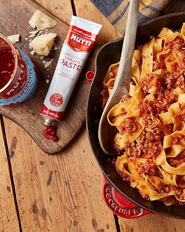 Mutti Double Concentrated Tomato Paste (Doppio Concentrato), 4.5 oz Tube - Pack of 12