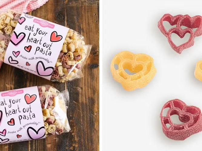 Pastabilities Fun Shaped Pasta for Kids - Your Heart Out Pasta - Valentines and Love Fun Theme, Non-GMO Natural Wheat and Vegetable Pasta, All-Natural, Kosher Certified - Pack of 2