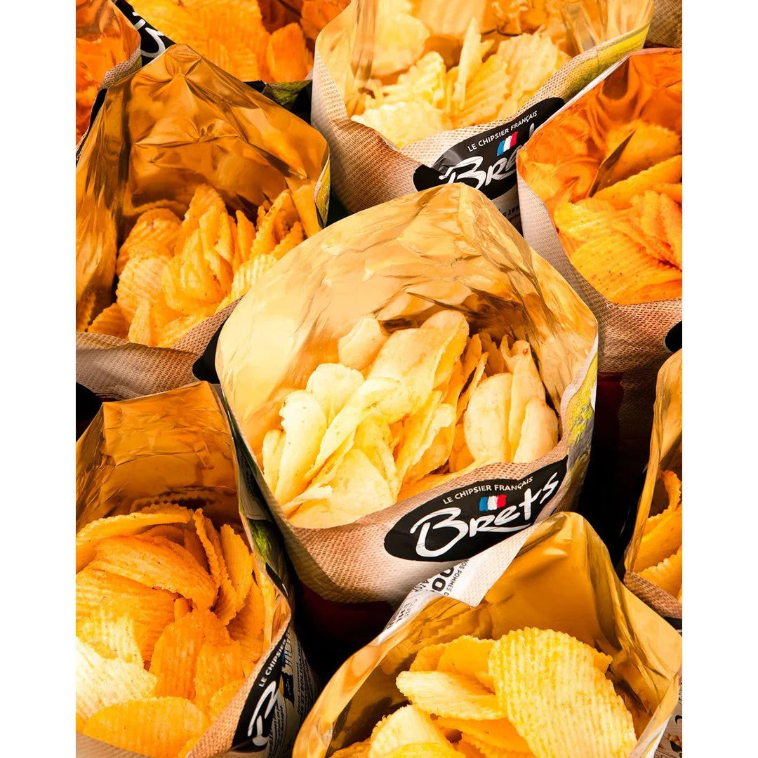 Brets French  Pommes Frites Mayonnaise Potato Chips, 4.4 oz, Pack of 3