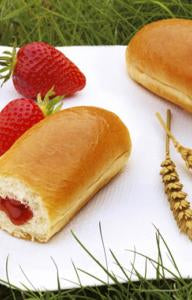 Brioche Pasquier Pitch Strawberry Brioche — 6 Individually Wrapped Rolls, 8.1 oz