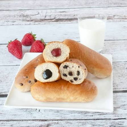 Brioche Pasquier Pitch Strawberry Brioche — 6 Individually Wrapped Rolls, 8.1 oz