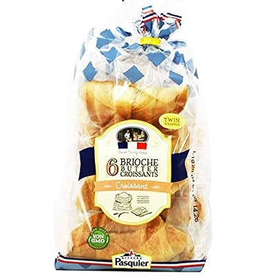 Brioche Pasquier Authentic French Butter Croissants — 8.5 oz, Pack of 2