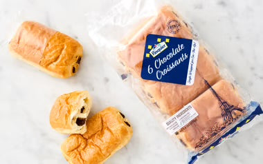 Brioche Pasquier Authentic French Chocolate Croissants (Pain au Chocolat) — 8.5 oz, Pack of 2