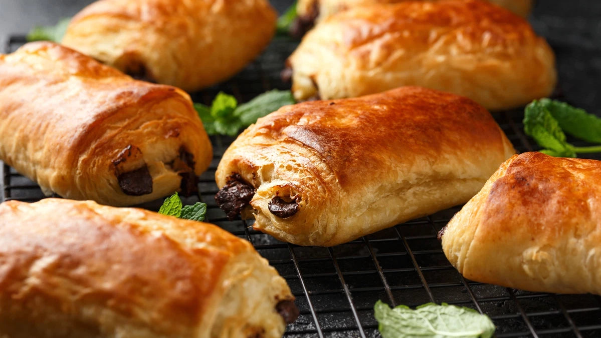 Brioche Pasquier Authentic French Chocolate Croissants (Pain au Chocolat) — 8.5 oz, Pack of 2