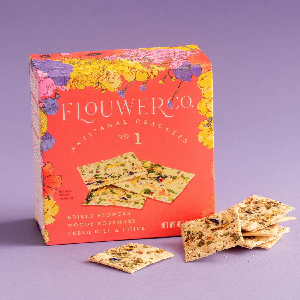 Flouwer Co Artisanal Crackers No. 1 - 12/Case