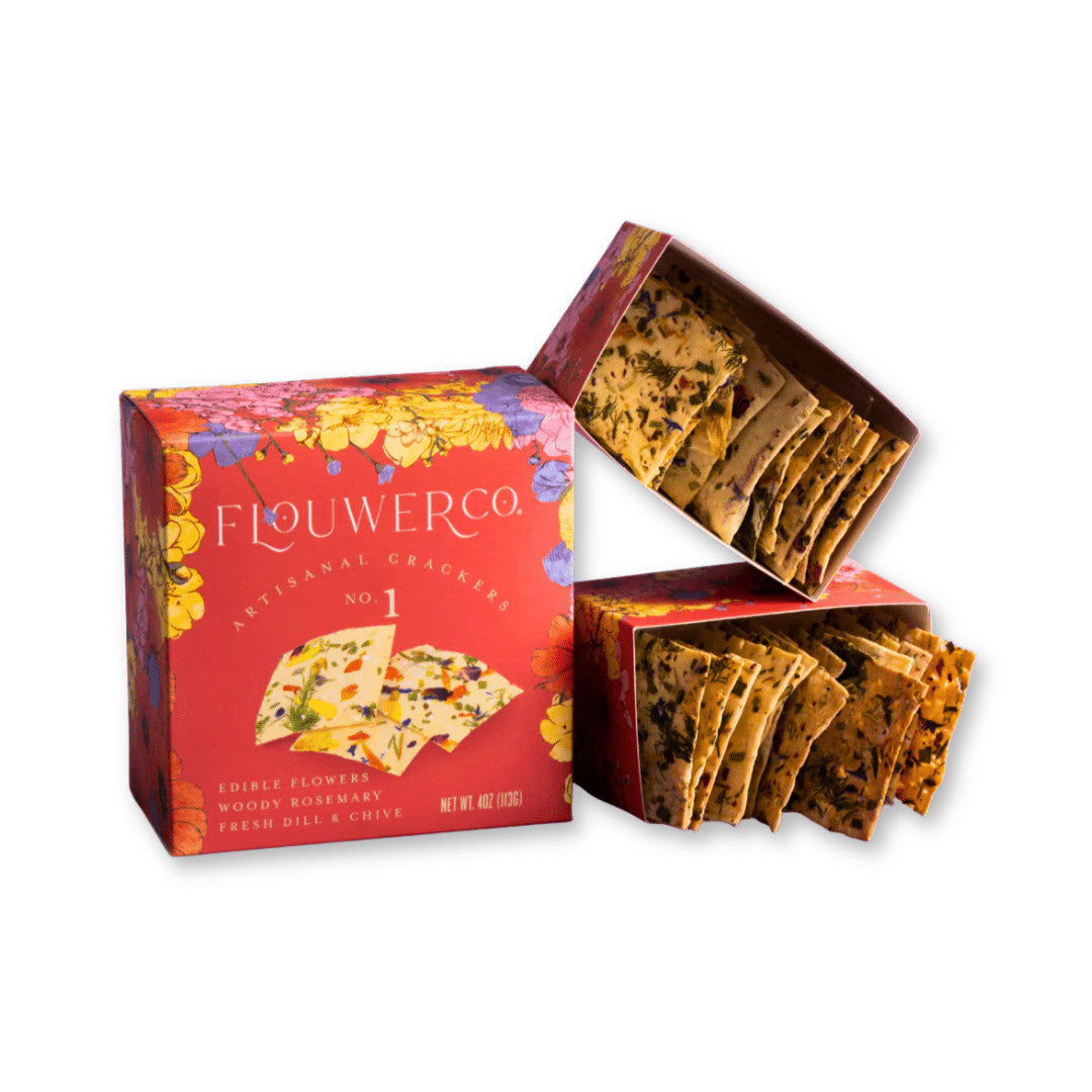 Flouwer Co Artisanal Crackers No. 1 - 12/Case
