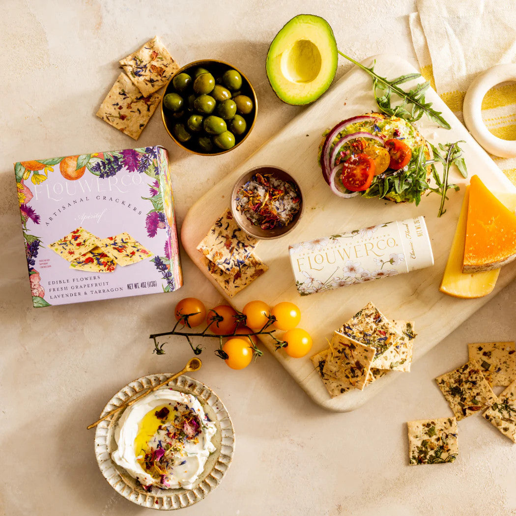 Flouwer Co Artisanal Crackers, Apéritif - 12/Case