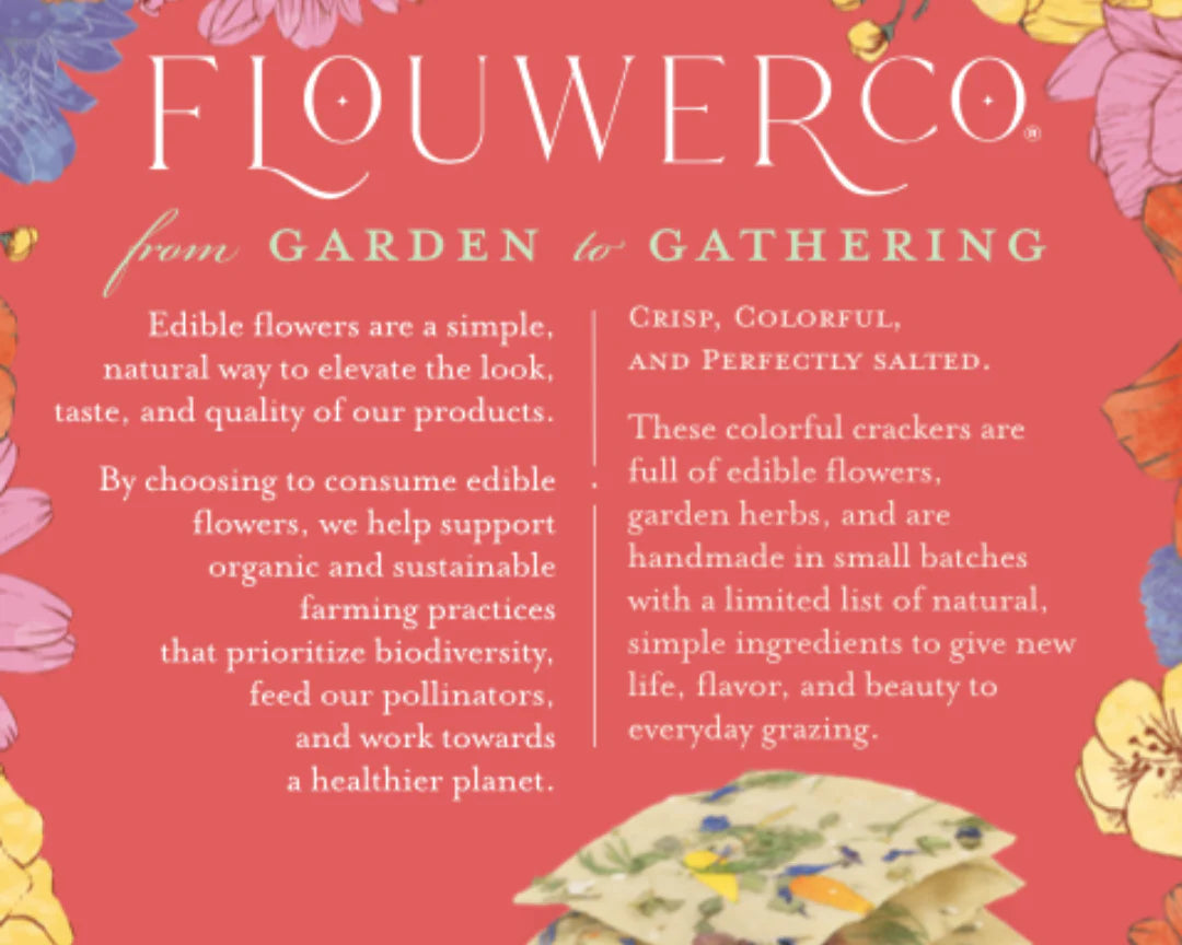 Flouwer Co Artisanal Crackers No. 1 - Pack of 2
