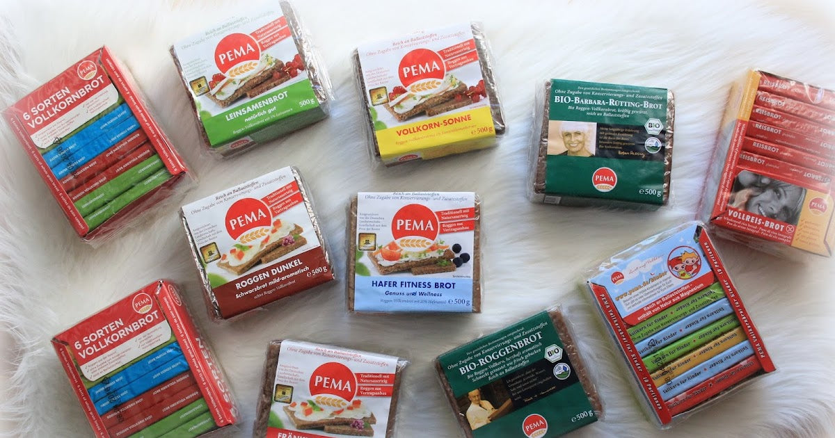 PEMA Organic Pumpernickel Bread, German Bread, 375g - Pack of 12