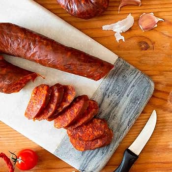 Chorizo Autentico Mild by Palacios, Imported from Spain, 7.9 oz