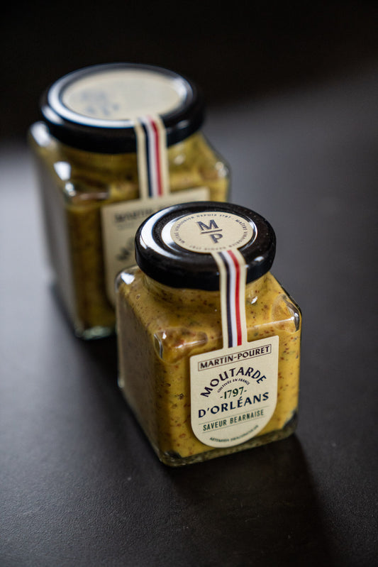 Orléans Béarnaise Mustard, Martin Pouret, 200 g - Pack of 2