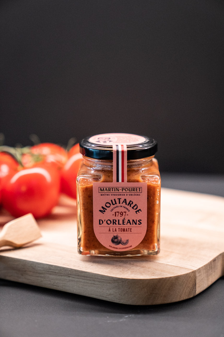 Orléans Espelette Pepper PDO Mustard, Martin Pouret, 200 g - Pack of 2