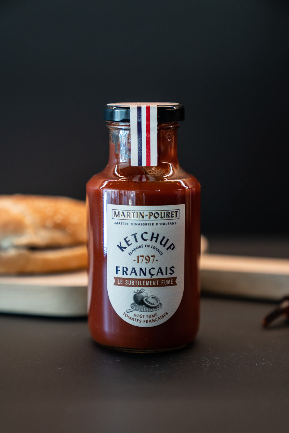 Le Subtilement Fumé Smoked French Ketchup, Martin Pouret, 280g - Pack of 2