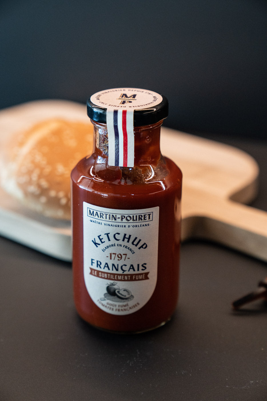 Le Subtilement Fumé Smoked French Ketchup, Martin Pouret, 280g - Pack of 2