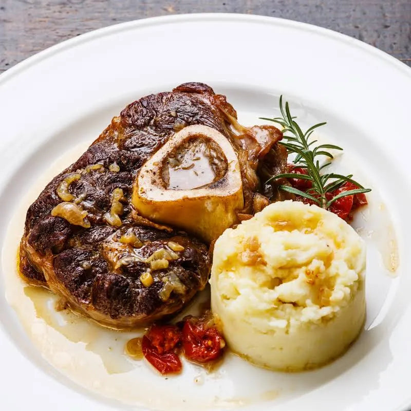 Cuisine Solutions Veal Osso Bucco, Heat & Serve, 13.05 - 24/Case