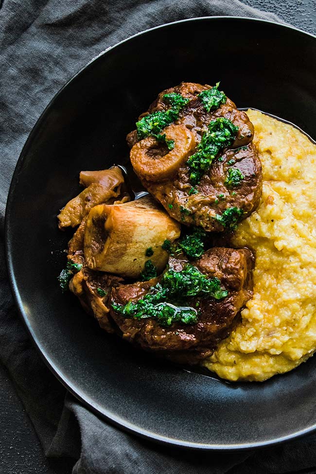Braised Veal Osso Bucco In Herbed Demi Glace, Fully Cooked - 16 - 18 oz - Pack of 2