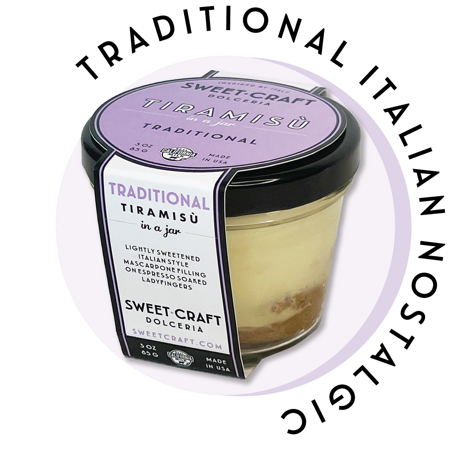 Sweet Craft Dolceria Tiramisu, 3 oz each - Pack of 12