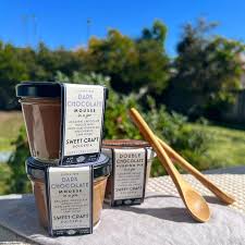 Sweet Craft Dolceria Dark Chocolate Mousse, 3 oz each - Pack of 12