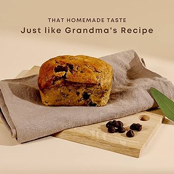 Gourmet Banana Bread, Baked Fresh for Each Order, Made with Belgian Chocolate Chips, Individually Wrapped to Arrive Soft & Moist - Pack of 6