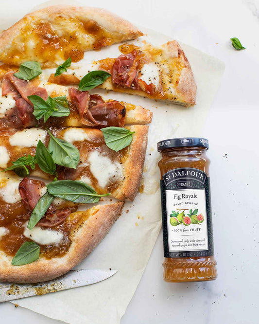 St. Dalfour Fig Royale Fruit Spread - 10oz - 100% from Fruit, No Artificial Ingredients, Non-GMO, No Cane Sugars, All Natural, Made in France - Pack of 2