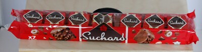 Suchard Rochers Milk Chocolate Au Lait Fourres Praline, 7 pieces