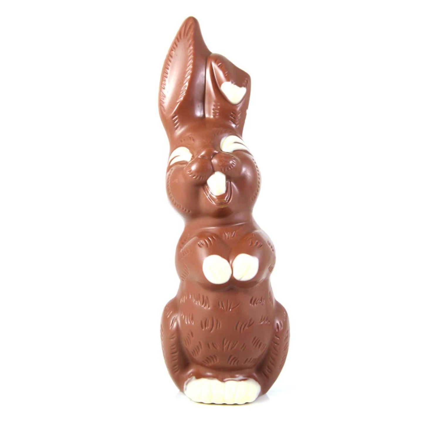 Jacques Torres Gourmet Dark or Milk Chocolate Smiling Easter Bunny - Pack of 2