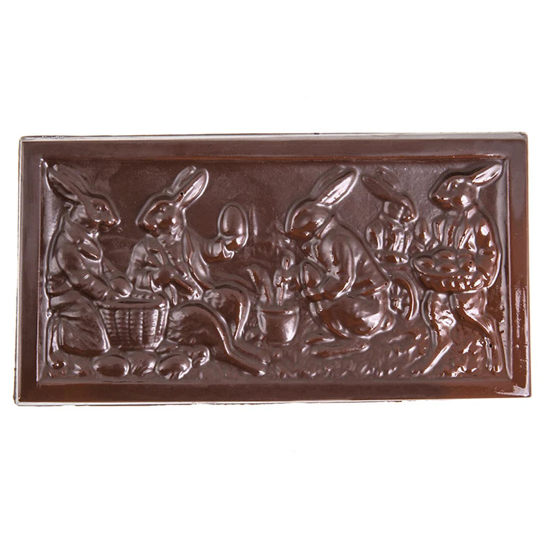 Jacques Torres Chocolate Dark & Milk Chocolate Easter Bar Duo - Pack of 2