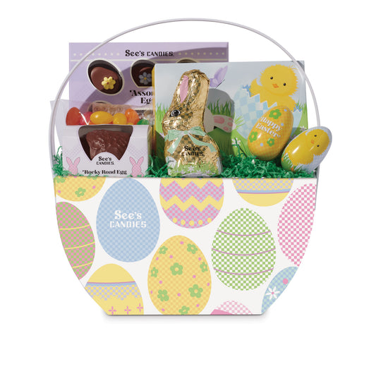 See's Candies Easter Treasures Basket - 1 lb 4 oz
