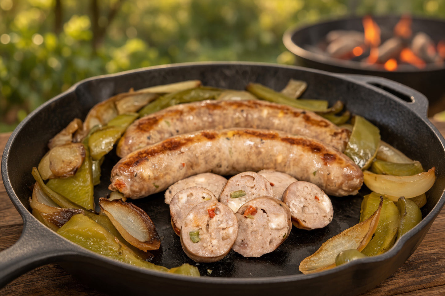 Philly Cheesesteak Sausage