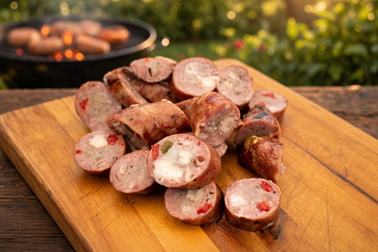 Philly Cheesesteak Sausage