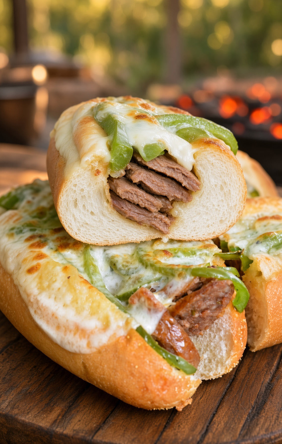 Philly Cheesesteak Sausage