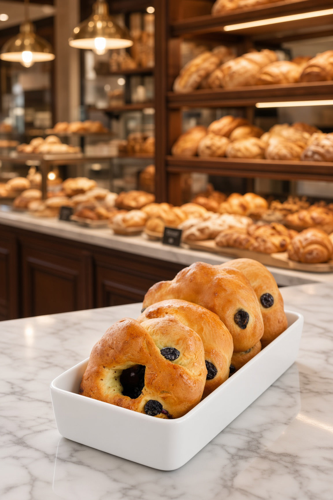 Soft Bakery Style Gluten-Free Blueberry Bagels, includes 4