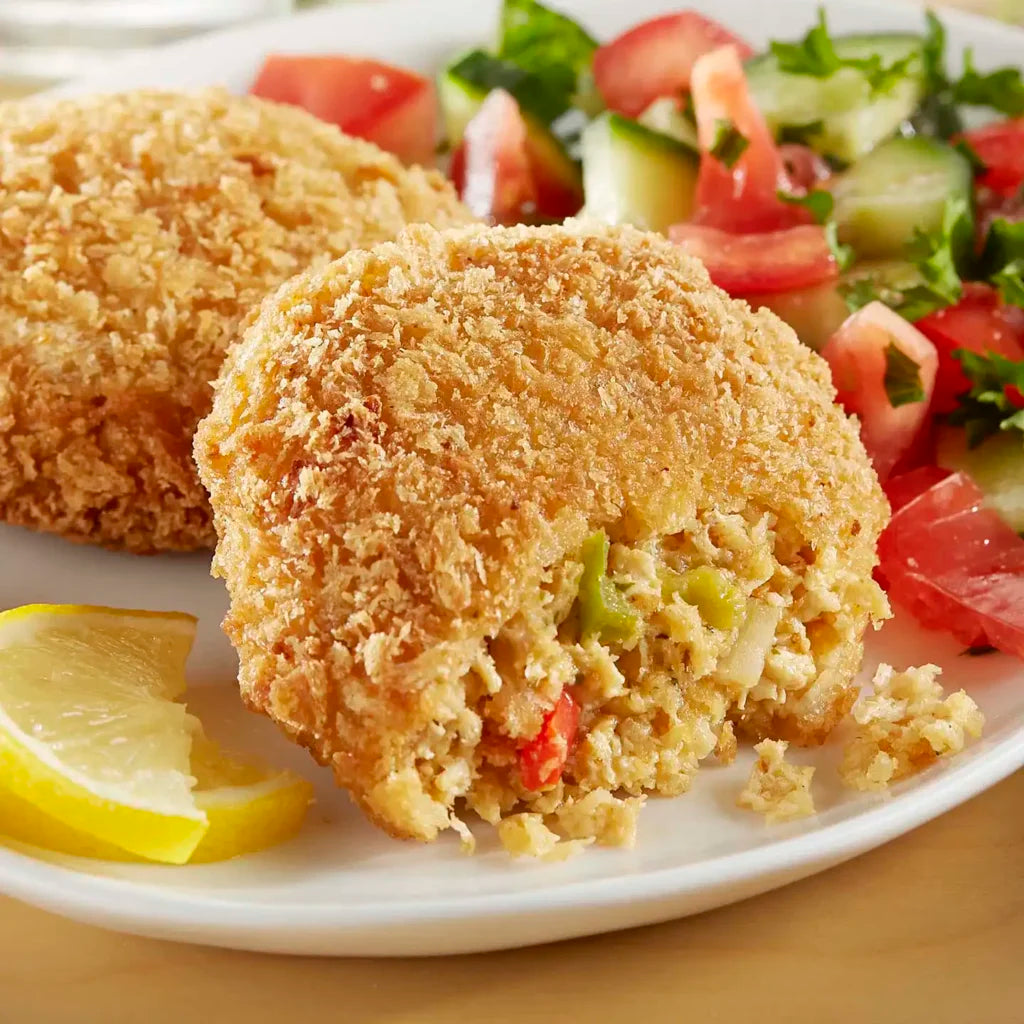 Plant Based Crabless Cake, 12 Count - 4/Case