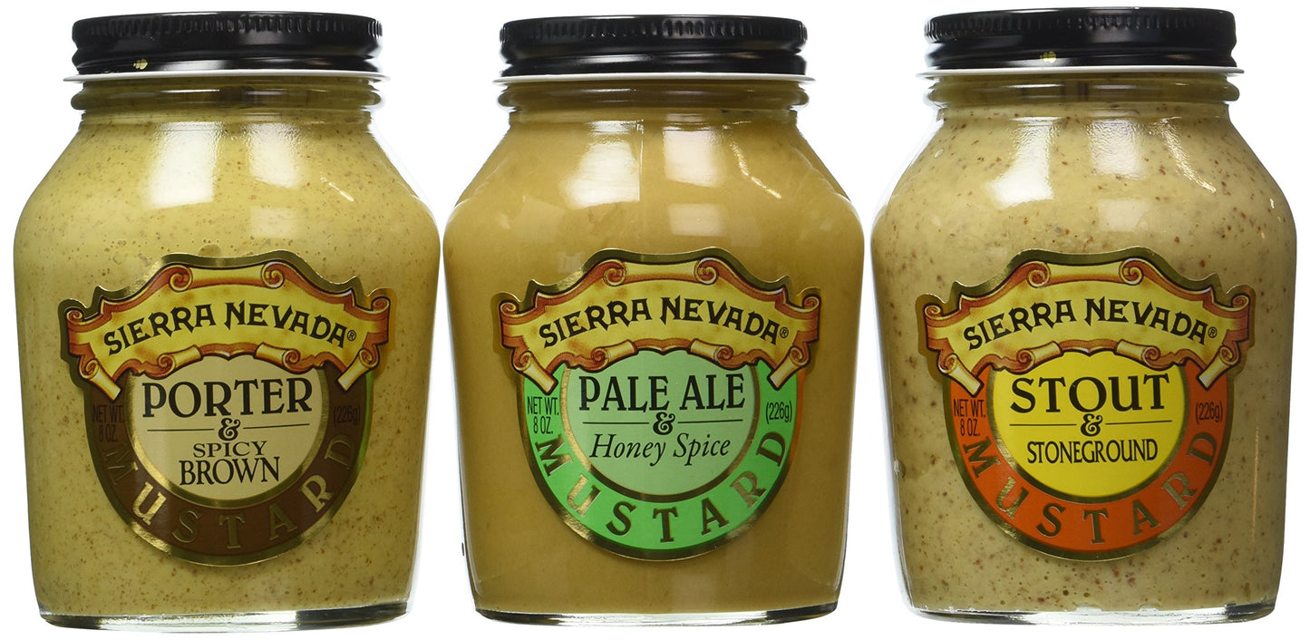 Sierra Nevada Mustard Gift Set - Pack of 3