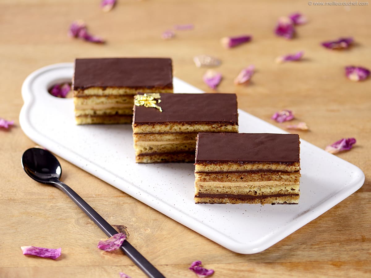 French Opera Cake Individual Serving - Includes 2