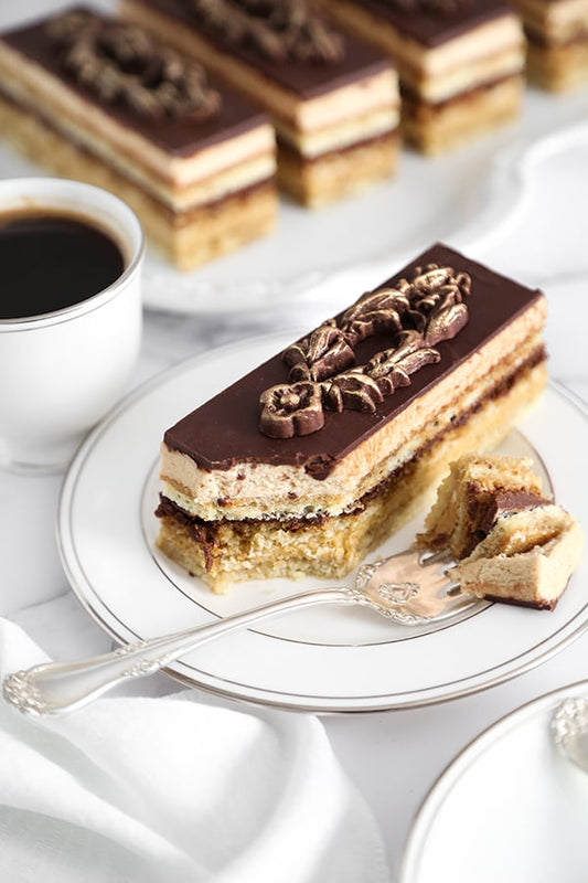 French Opera Cake Individual Serving - Includes 2