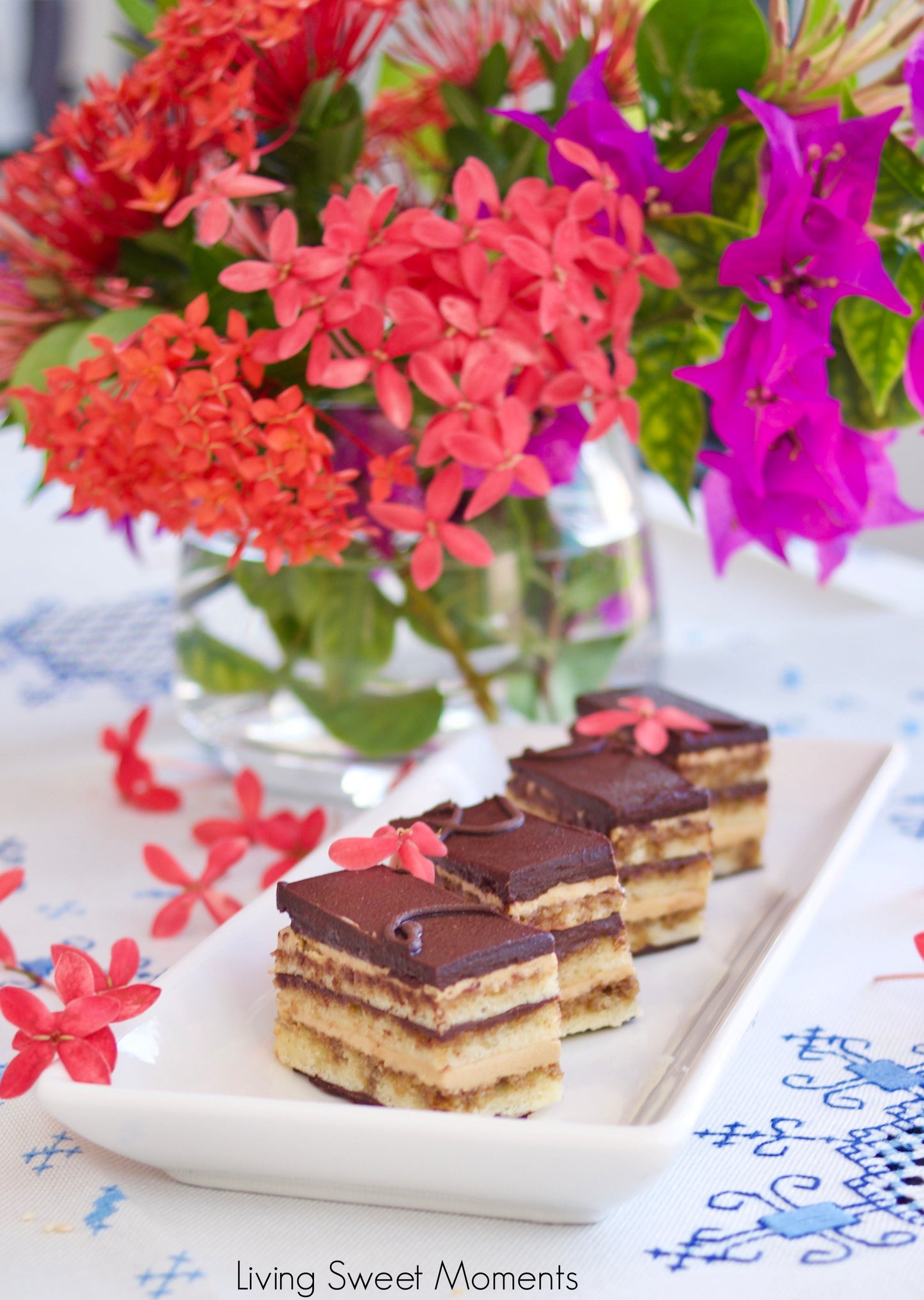French Opera Cake Individual Serving - Includes 2