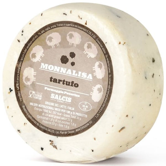 Pecorino al Tartufo Italian Sheep Cheese - Wheel