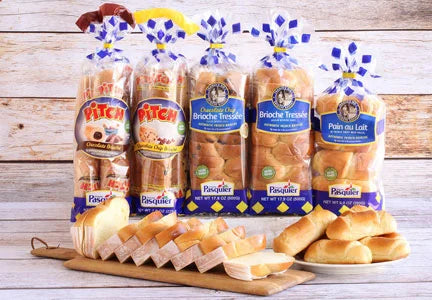 Brioche Pasquier - Authentic French Pain Au Lait Brioche Rolls, 9.9 oz