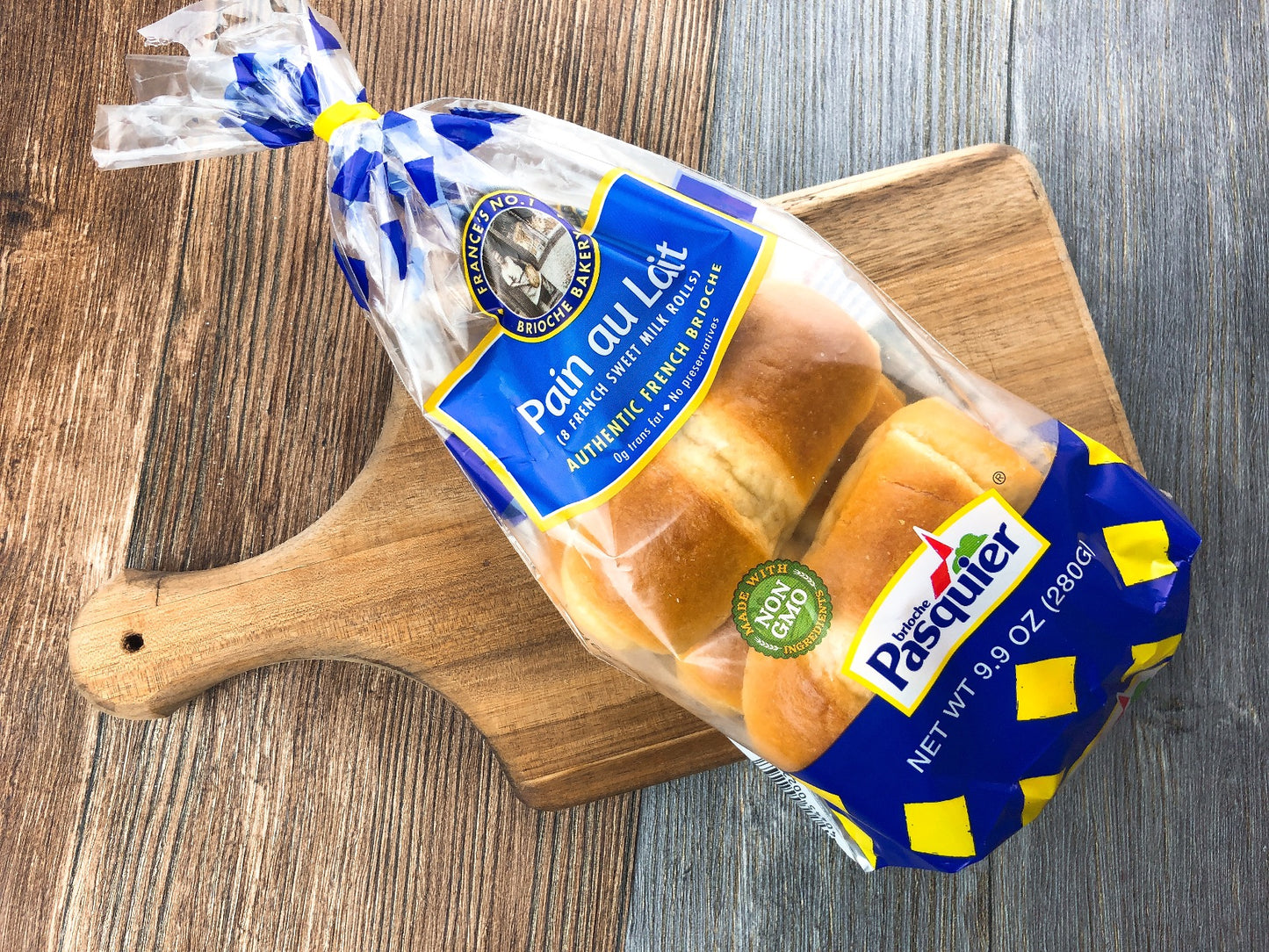 Brioche Pasquier - Authentic French Brioche Pain au Lait Sweet Milk Rolls, 9.9 oz